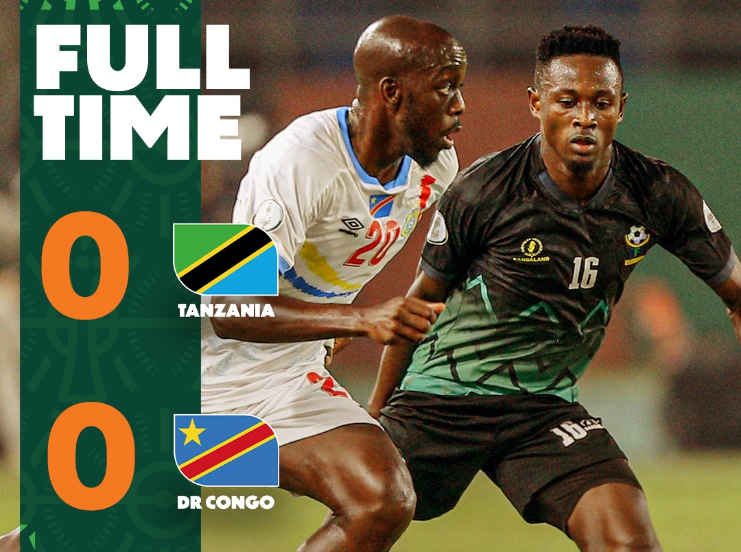 Can La Rd Congo Fait Match Nul Face La Tanzanie Mais File En