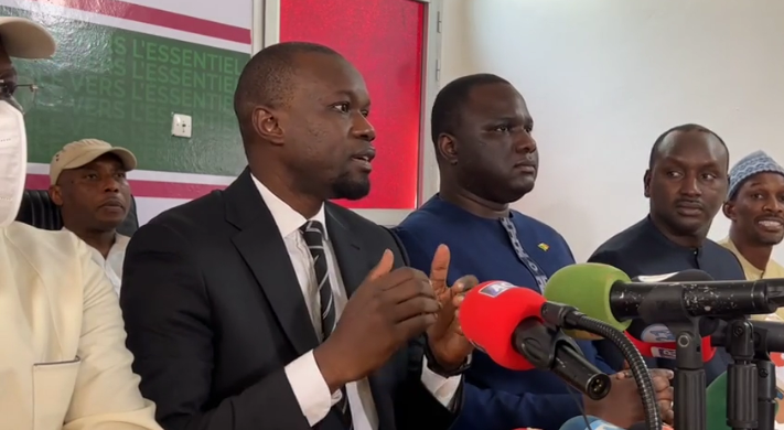 Sonko Donne Des Nouvelles Sur La Plainte Contre Djibril Ngom Et