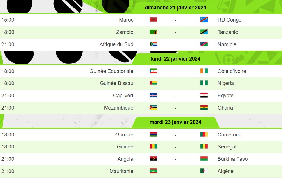 CAN 2025 Voici le calendrier complet des qualifications (images